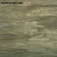 Dark Gray & White Wispy Opal (557L-6) - 6" x 12" Sheet