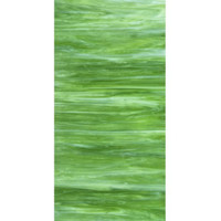 Lime Green & White Opal (AGC-309-6) - 6" x 12" Sheet