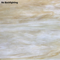 Creamy Beige & White Opal (AGC-258-6) - 6" x 12" Sheet