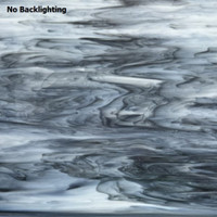 Charcoal Gray & White Streaky Opal (AGC-501) - 12" x 12" Sheet