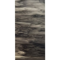 Charcoal Gray & White Streaky Opal (AGC-501-6) - 6" x 12" Sheet