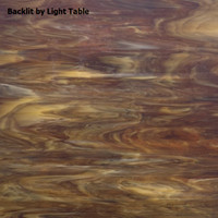 Dark Amber & White Opal (AGC-320-6) - 6" x 12" Sheet