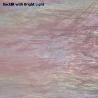 Iridized Pink, White & Clear Wispy (AGC-555-IR) - 12" x 12" Sheet