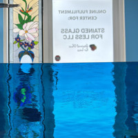 Aqua Blue Waterglass (OGT-533-3WF)