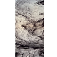 Black & Clear Streaky (AGC-563-6) - 6" x 12" Sheet