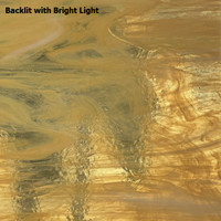 Honey Amber & White Wispy (96-54X) - 12" x 12" Sheet