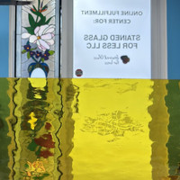 Yellow Waterglass (OGT-161WF-SC) - 9" x 12" Sheet