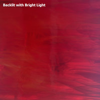 Red & White Wispy Opal (OGT-359-1SF-6) - 6" x 12" Sheet