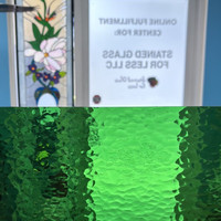 Medium Green Hammered (OGT-123HF-6) - 6" x 12" Sheet