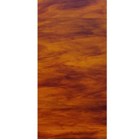 Dark Amber & Medium Amber Streaky (199LL-6) - 6" x 12" Sheet