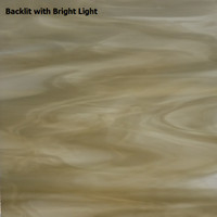 Ivory Translucent Stained Glass