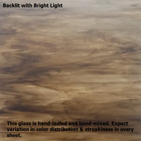 Gray, Brown & White Stained Glass