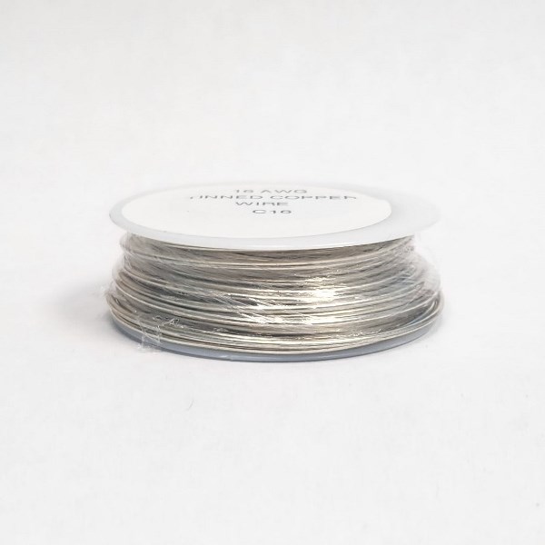Tinned Copper Wire 20 gauge (1/4 lb.) - Franklin Art Glass