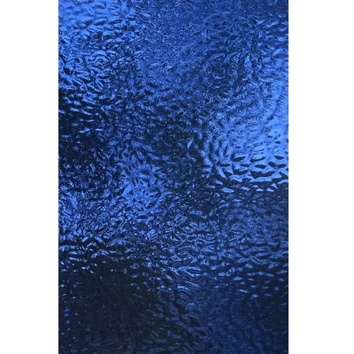Midnight Blue English Muffle (EM 49228) Stained Glass For Less
