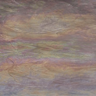 Iridized Mauve & White Wispy Opal (266L-IR) - 12" x 12" Sheet