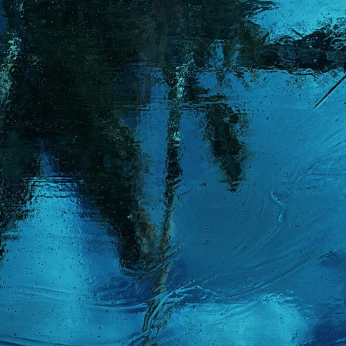 Dark Sky Blue Transparent (AGC-336) | Stained Glass For Less