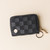 Zip Around Wallet-Black