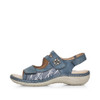 Remonte D7647-16 Blue Velcro Sandal | newshoes.ie