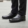 Fluchos Rafael 7996 Black Men's Formal Slip On Shoe | newshoes.ie