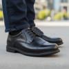 Fluchos Simón 8468 Natural Negro Leather Black Men’s Formal Shoe | newshoes.ie