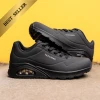 Skechers Uno - Stand on Air 73690 BBK Black Ladies Sneaker | newshoes.ie