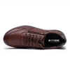 G Comfort R-1282 Tan Wide Fit Men's Waterproof Trainer | newshoes.ie