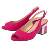 Lotus Evelyn Fuchsia Slingback Court Shoe