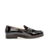 Gabor 4005.01.002 (G fit) Comfort Fit Black Patent Leather Loafer | newshoes.ie