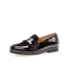 Gabor 4005.01.002 (G fit) Comfort Fit Black Patent Leather Loafer | newshoes.ie