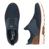 Rieker B3354-14 Navy & Tan Wider Fit Sneaker | newshoes.ie