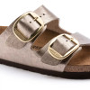 Birkenstock Arizona Big Buckle Birko-Flor Graceful Taupe 1020882 Double Strap Women's Sandal