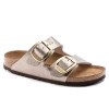 Birkenstock Arizona Big Buckle Birko-Flor Graceful Taupe 1020882 Double Strap Women's Sandal