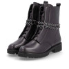 Remonte D8665-00 Black Boot With Chain newshoes.ie