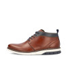 Rieker 14417-24 Tan & Navy Smart Casual Shoe newshoes.ie