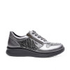 G Comfort P-819ZG Grey Mettalic Extra Wide Fit Shoe newshoes.ie