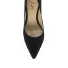 Lotus Betsy ULS505BB00 Black Suede Court Shoe | newshoes.ie