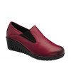 Lotus Delmar ULS527RR0 Red Leather Wedge Shoe | newshoes.ie