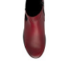 Lotus Dresden ULB382RR0 Red Leather Wedge Ankle Boot | newshoes.ie