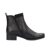 Rieker 78657-00 Black Low Block Heel Ankle Boot newshoes.ie