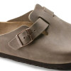 Birkenstock Boston Natural Leather Oiled Tabacco Brown 0960813 Men's Clog | newshoes.ie