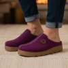 Rohde Foggia 6120-59 Clog EASYS N°35 Purple Ladies Slipper | newshoes.ie