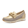Marco Tozzi 24720-44 Gold Loafer | newshoes.ie