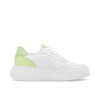 Rieker Evolution W2300-80 White & Lime Sneaker | newshoes.ie