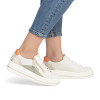 Remonte D1C01-81 Off-White & Sage Wedge Sneaker | newshoes.ie