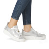 Remonte D1C03-81 Silver Platform Sneaker | newshoes.ie