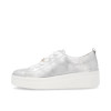 Remonte D1C03-81 Silver Platform Sneaker | newshoes.ie