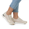Remonte R6700-61 Light Gold Sneaker | newshoes.ie