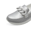 Marco Tozzi 2-24720-44 948 Silver Loafer | newshoes.ie
