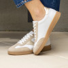 Remonte D2C01-81 White & Beige Sneaker | newshoes.ie