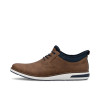 Rieker 11357-24 Brown Nubuck & Navy Casual Shoe | newshoes.ie